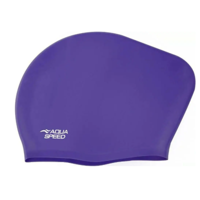 Шапка для плавання Aqua Speed LONG HAIR CAP 62228 фіолетовий Уні One Size