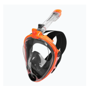 Повнолицьова маска Aqua Speed SPECTRA 2.0 9915 чорний, помаранчевий Уні S/M