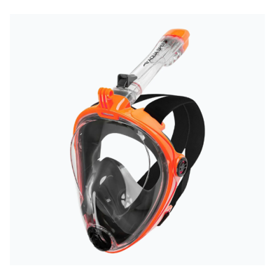 Повнолицьова маска Aqua Speed SPECTRA 2.0 9915 чорний, помаранчевий Уні S/M