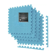 Мат-пазл (ластівчин хвіст) PowerPlay EVA Puzzle Mat 120 x 120 x 1.2 cм Блакитний