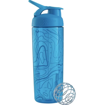 Шейкер BlenderBottle SportMixer Signature Sleek 28oz/820ml Aqua Topt Flow