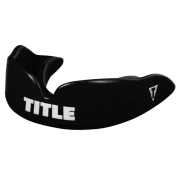 Капа TITLE Boxing Super Shield X2 детская (возраст до 10) Black