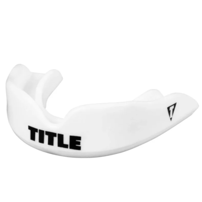 Капа TITLE Boxing Super Shield X2 дитяча (вік до 10) White