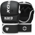 Рукавиці для ММА (Греплінгові рукавички) RDX F6 KARA Matte White Plus S/M