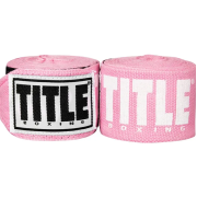 Бинти для боксу TITLE Boxing Power-Flex Elite 180" Pink (4.5м.)