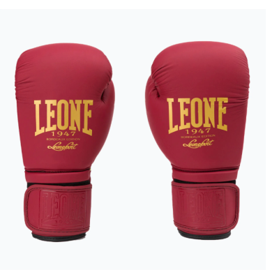Боксерські рукавиці Leone GN059X BORDEAUX ED 12 унцій