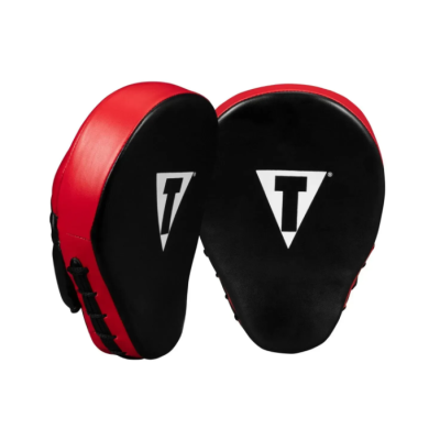 Лапи боксерські TITLE Classic Charge Punch Mitts Black/Red