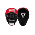 Лапи боксерські TITLE Classic Charge Punch Mitts Black/Red