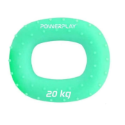 Эспандер кистевой силиконовый PowerPlay PP-4337 Hand Grip Medium 20 кг. Зеленый