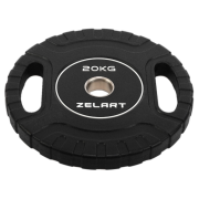 Блини диски CPU покриття 2 Handle металева втулка Zelart TA-3438-20 ø51мм 20кг чорний (TA-3438-20)