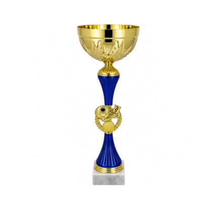 Кубок ДТ2 - 369 B (h 41,5 см) футбол (синій)