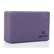 Блок для йоги Gemini Eva Pro 180грам 23х15х7, 5см (Бузково-Сірий) Gray GBK-1009