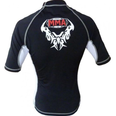 Powersystem Футболка MMA-001 Rash Guard Dragon Black M