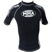 Powersystem Футболка MMA-001 Rash Guard Dragon Black M