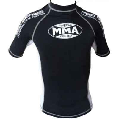 Powersystem Футболка MMA-001 Rash Guard Dragon Black M