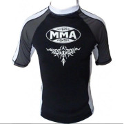 Powersystem Футболка MMA-003 Rash Guard Scorpio White S