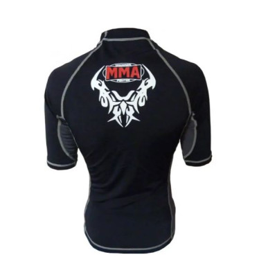 Powersystem Футболка  MMA-002 Rash Guard Dragon  Grey S