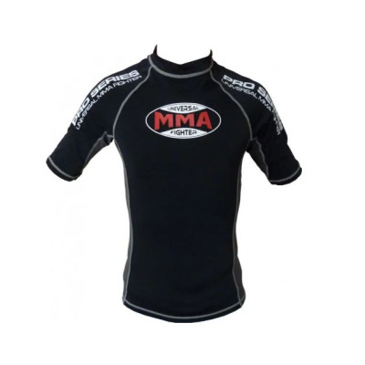 Powersystem Футболка  MMA-002 Rash Guard Dragon  Grey S