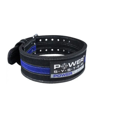 Пояс для пауерліфтингу Power System PS-3800 Black/Blue L