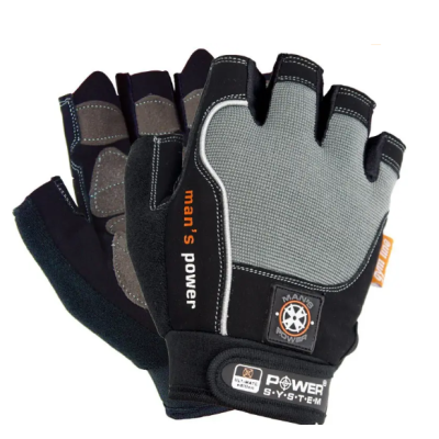 Рукавички для фітнесу Power System PS-2580 Black/Grey L
