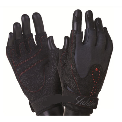 Фітнес рукавички JUBILEE Swarovski MFG 740 (M) - чорний