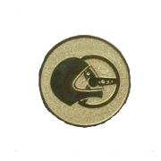 Жетон 25 мм (автогонки) зол. (Пп)