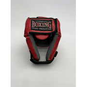 Шолом боксерський "Стандарт" / L / червоний - екошкіра.