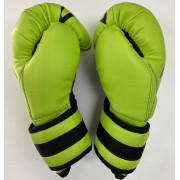 Боксинг Перчатки 12 унц. кожа/винил/сатлатов/черные