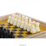 Шахматы MADON Магнитные мини коричневый, бежевый Уни 13,5х13,5см