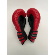 Боксерські рукавиці PRO 4oz.червоно-чорні , екошкіра