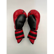 Боксерські рукавиці PRO 4oz.червоно-чорні , екошкіра