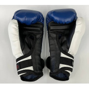 Боксинг Рукавички дитячі. 6 oz шкіра / вініл(синьо-білі)