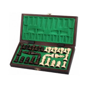 Шахматы MADON Школьные коричневый, бежевый Уни 27х27см