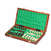 Шахматы MADON Турнирная интарсия №4 коричневый, бежевый Уни 40,5х40,5см