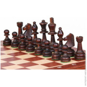 Шахматы MADON Турнирная интарсия №4 коричневый, бежевый Уни 40,5х40,5см