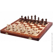 Шахматы MADON Турнирная интарсия №3 коричневый, бежевый Уни 35х35см