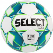 Мяч футзальный SELECT Futsal Super FIFA NEW(250) бело/синий