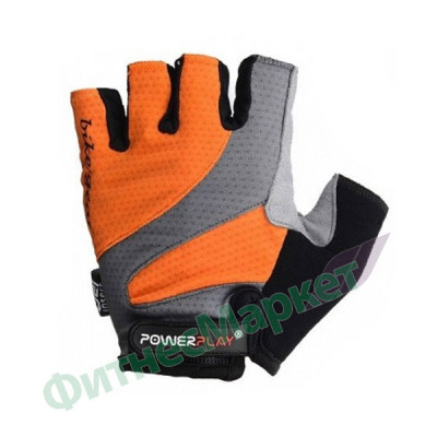 Велоперчатки PowerPlay 5004-B/S/orange