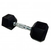 Гантель HouseFit шестигранна гумова 4 кг DD 6442