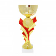 Кубок ДТ1 -174 A золото -красный (h 25 см)
