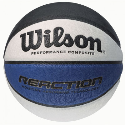 М'яч баскетбольний Wilson REACTION BLA WHBLU BSKT SS14 / WTB1228XB