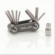 Набор Шестигранников XLC 'NANO', 9 функций, серебристый 2503615700