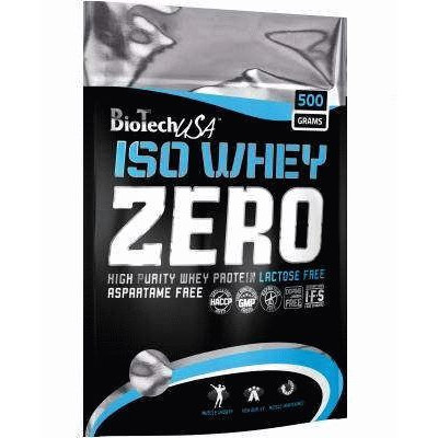BIOTECH  Iso Whey Zero lactose free 500g пакет - клубника