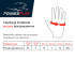 Велоперчатки PowerPlay 5029-A/M/black/RED