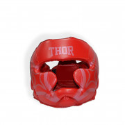 Шлем для бокса THOR COBRA 727 S / PU / красный 