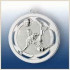 Медаль Д 4 д. А 50мм (02 срібло)
