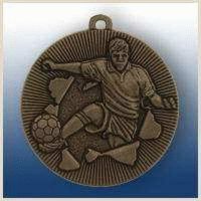 Медаль Д 50 футбол д. 50 мм (02 срібло)