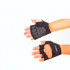 Перчатки (накладки) для поднятия веса ZEL ZG-3615-S (неопрен, PL, эластан,откр.пальцы, р-р S, чер) 