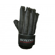 Боксинг Рукавички для РБ / єдиноборств №3 / жестк-универс ./ (сині) шкіра / вініл