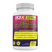 10X_Zinc Picolinate -60 veg capsules 